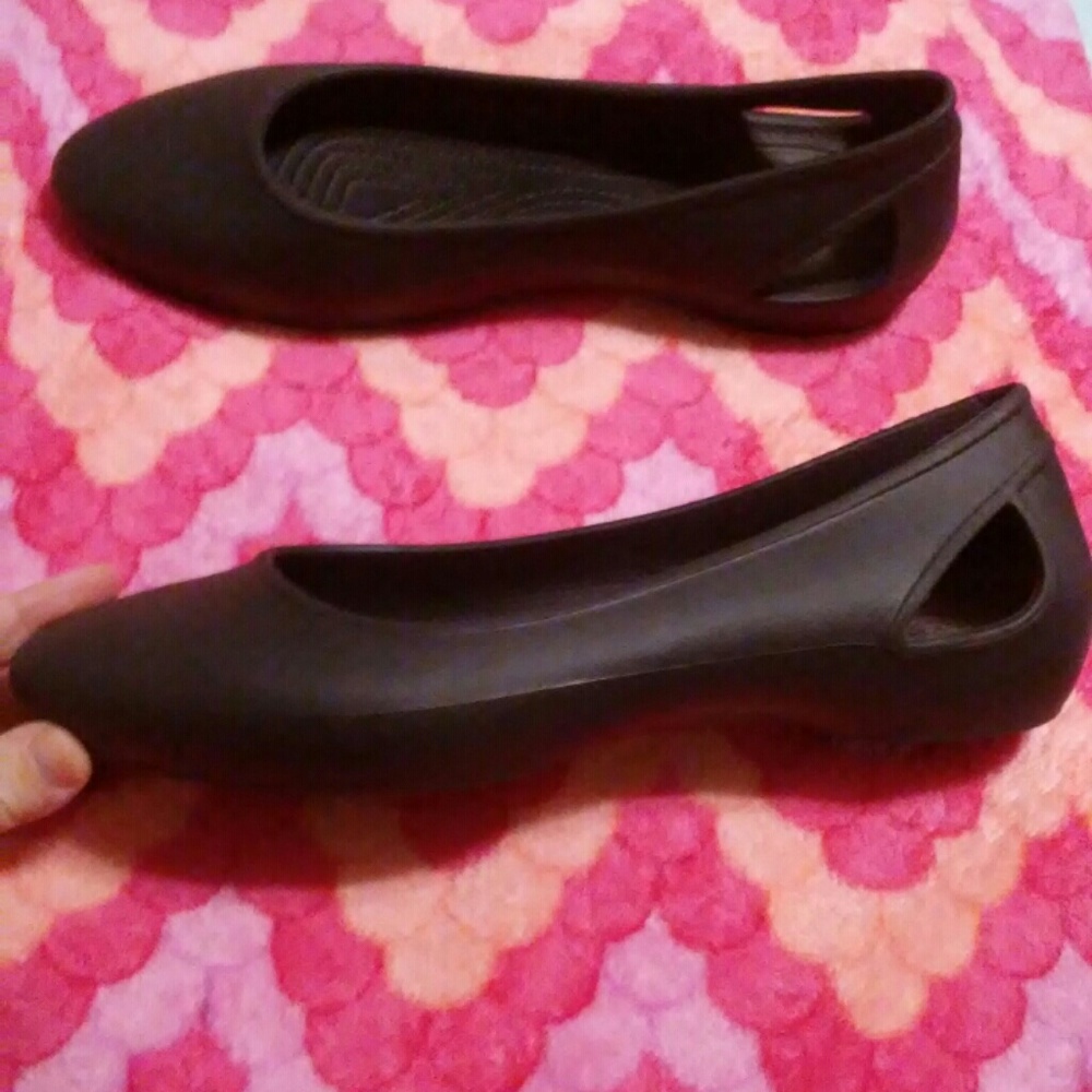 💕Croc Flats💕